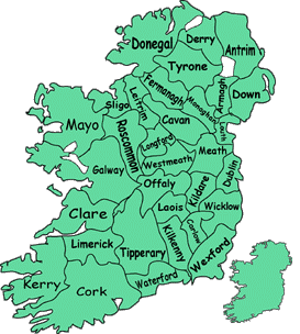 Irish Tartan - View Irish County 