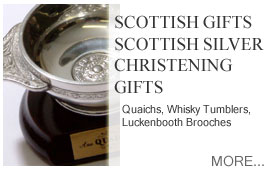 Scottish Gifts, Scottish Silver, Christening Gifts 